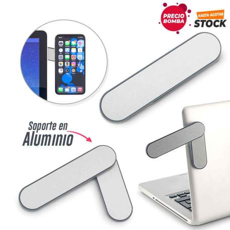 Soporte Magnético para Móviles Aluminio - PRECIO BOMBA  | TE-395-1