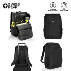 MORRAL BACKPACK SWISS PEAK BUZZ | VA-1197