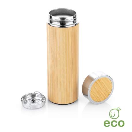 Termo Bambú 550 ml / 19 Oz | BE0367