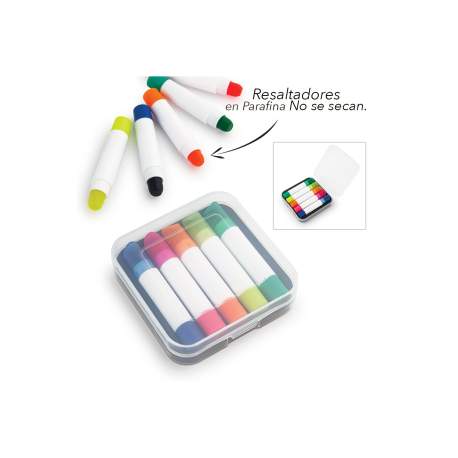 Set Resaltadores Wax 5 | ES0567