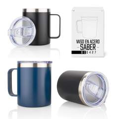 Vaso en Acero Saber 380 ml / 13 Oz | BE0427