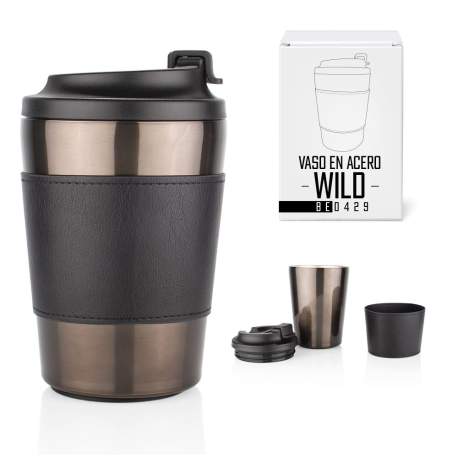 Vaso en Acero Wild 400 ml / 13 Oz | BE0429