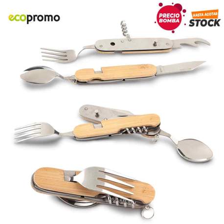 Set de Cubiertos Camping - PRECIO BOMBA  | HO-344
