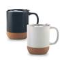 Mug Ceramica Con Corcho 11 oz | MU-112