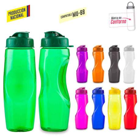 Botilito en PVC Hélice 760ML - Producción Nacional | MU-59