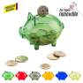 Alcancia Mini Cerdito Cristal - Producción Nacional | VA-464