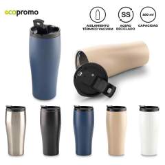 Mug Metálico Tasso 500ml | MU-424