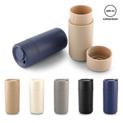 MUG PLASTICO QUOVO 500ml | MU-428