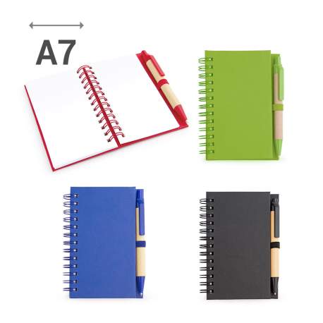 Cuaderno Ecológico Doble "O" con Bolígrafo | OF0317