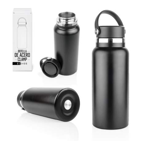 Botella de Acero Clamp 1000 ml / 34 Oz | BE0406