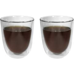 Set de vasos de vidrio "Double" | T549