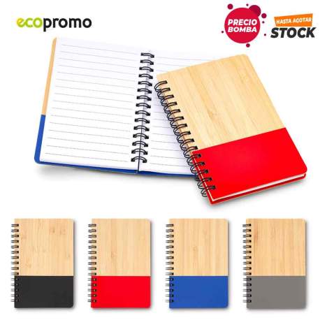Mini Libreta Bamboo Eco - OFERTA  | OF-593
