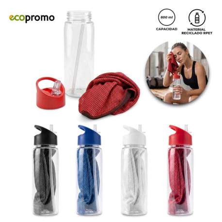 BOTILITO PLASTICO ARKO RPET 800ml | MU-473