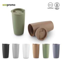 MUG PLASTICO GEO 550ml | MU-475
