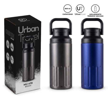 BOTILITO METALICO ORIGIN 800ml | MU-478