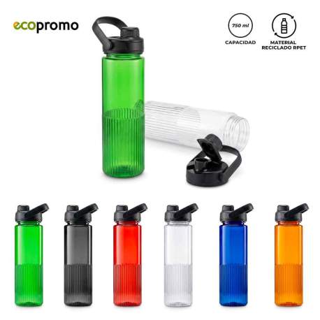 BOTILITO PLASTICO WOW RPET 750ml | MU-482