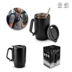 MUG METALICO ICARUS URBAN TRAVEL 350ml | MU-489