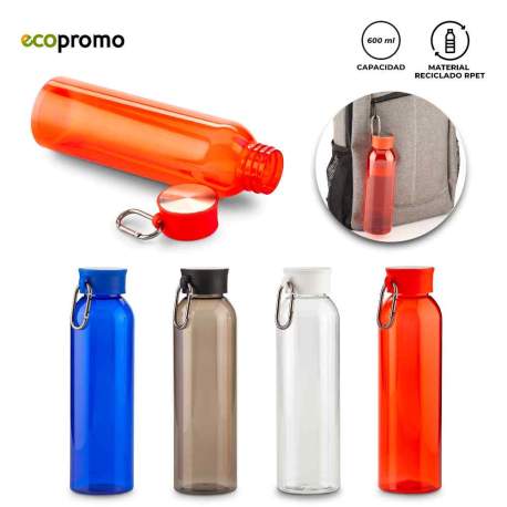 BOTILITO PLASTICO MAGNI RPET 600ml | MU-491