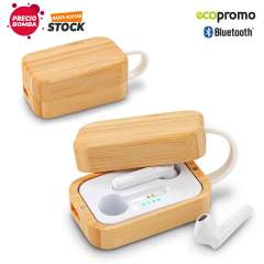 Audifonos Bluetooth Jett Bamboo - PRECIO BOMBA  | TE-464