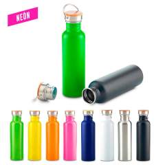 Botilito Metalico Wood 700ml - OFERTA | MU-235