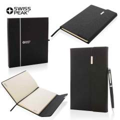 Set de Boligrafo y Libreta Swiss Peak Lux | OF-575