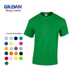 GILDAN Camiseta Adulto 185 gms COLOR - S -  XL | 5000COLOR