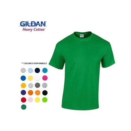GILDAN Camiseta Adulto 185 gms COLOR - S -  XL | 5000COLOR